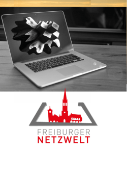 Unsere Produktmappe - Freiburger Netzwelt
