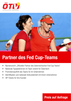 Partner des Fed Cup