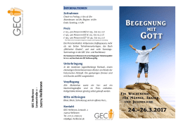 Informationen - GEC Heilbronn