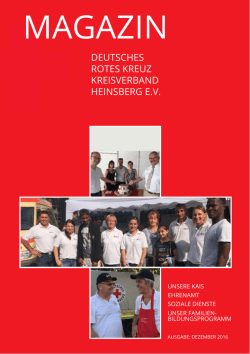 magazin - DRK - Kreisverband Heinsberg eV