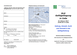DLG Gefl&uuml;geltagung 2017 in Celle