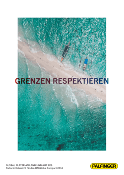 grenzen respektieren