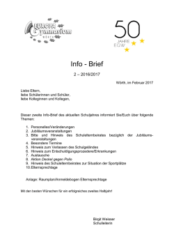 Info - Brief