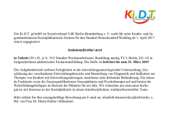 Assistenzarzt in fortgeschrittener pädiatrischer