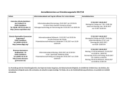 Entlassungs- und Einschulungsfeiern der Quickborner Schulen