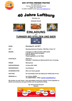 einladung - ESV Styria Wiener Prater