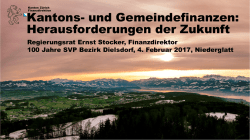 Referat E. Stocker - SVP Bezirk Dielsdorf