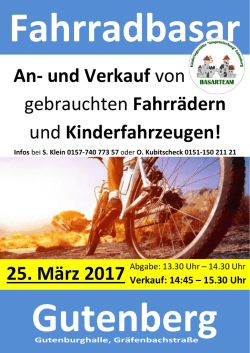 25. März 2017 An- und Verkauf von nnnn - Gutenberg-Nahe