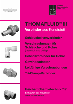 ThoMafluid® iii - ZUMA Chemietechnik ist