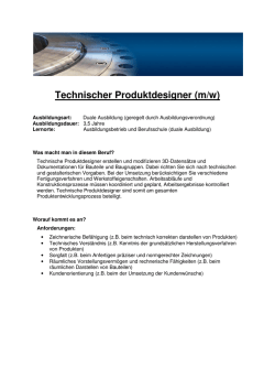 Ho.Technische Produktdesigner
