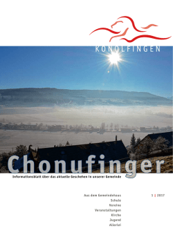 Chonufinger - Gemeinde Konolfingen