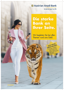 Die starke Bank an Ihrer Seite.