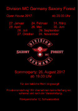 Division MC Germany Saxony Forest