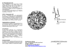 Heidenreich &ndash; Tage - Evangelisches Dekanat Hof