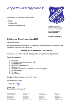 Einladung