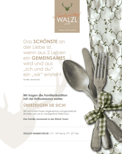 HOCHZEITSKULINARIK