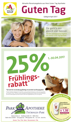 Guten Tag - Apotheken Umschau