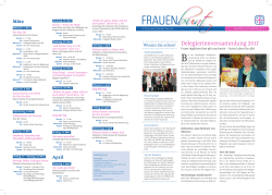Februarausgabe 2017 - Frauenbund