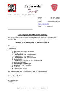Feuerwehr - FFW Inzell