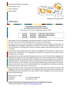 Infos - Gesamtschule Langerfeld