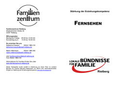 fernsehen - Stadt Rietberg