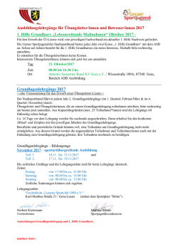 Informationen - Stadtsportbund Gera e.V.