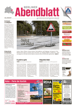 Schlag aufSchlag - Berliner Abendblatt