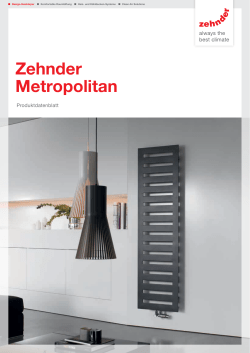Zehnder Metropolitan