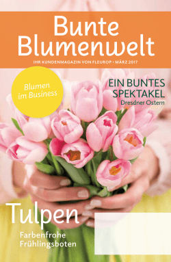 Bunte Blumenwelt - Gärtnerei Hartmann