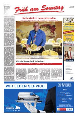 WIR LEBEN SERVICE!