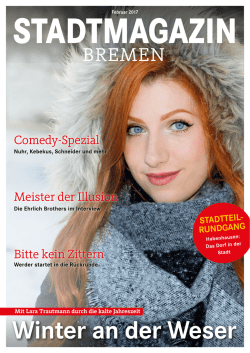 Februar 2017 - Stadtmagazin Bremen