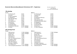 Deutscher Mannschaftswettbewerb Schwimmen 2017