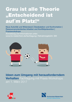 Grau ist alle Theorie &bdquo;Entscheidend ist auf&acute;m Platz!&ldquo;