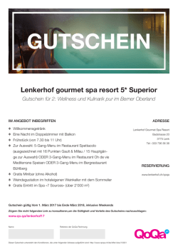 Lenkerhof gourmet spa resort 5* Superior