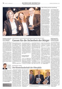Die vollst&auml;ndigen Seiten des Bayerischen Bezirketags Teil 1