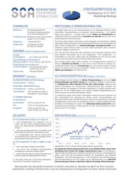 strategieportfolio 60 - Schiketanz Capital Advisors