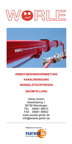 Informationsprospekt