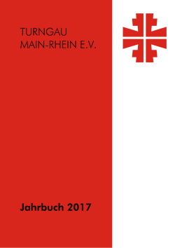 Das Jahrbuch 2017 ist da - Turngau Main