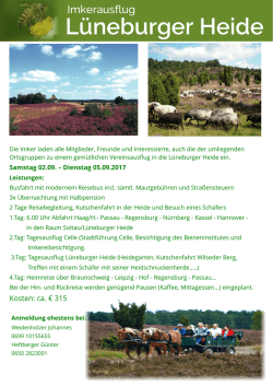 Lüneburger Heide - Weidis Honigwelt