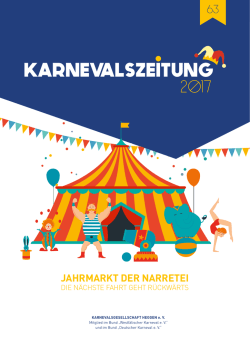 karnevalszeitung - KG