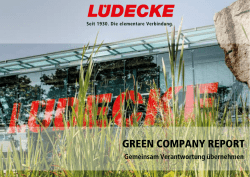 green company report