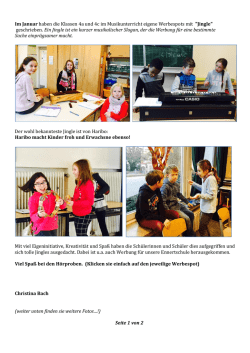 Im Januar haben die Klassen 4a und 4c im