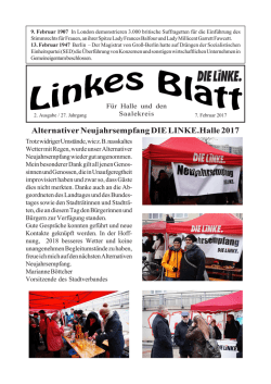 Ausgabe Nr. 02/2017 vom 07.02.2017 hier