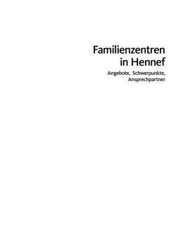 Familienzentren in Hennef
