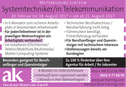 Systemtechniker/in Telekommunikation