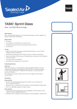 TASKI® Sprint Glass