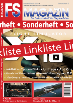 Sonderheft • Sonderheft • Sonder