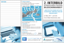INTERBILD_Programm_2017 - Bildschirmarbeit und Myopie