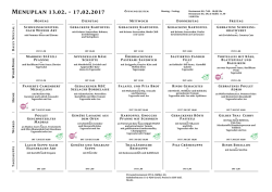 Menuplan W07 als PDF DE - Personalrestaurant VIVA