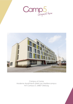 Campus at home Moderne Apartments direkt am